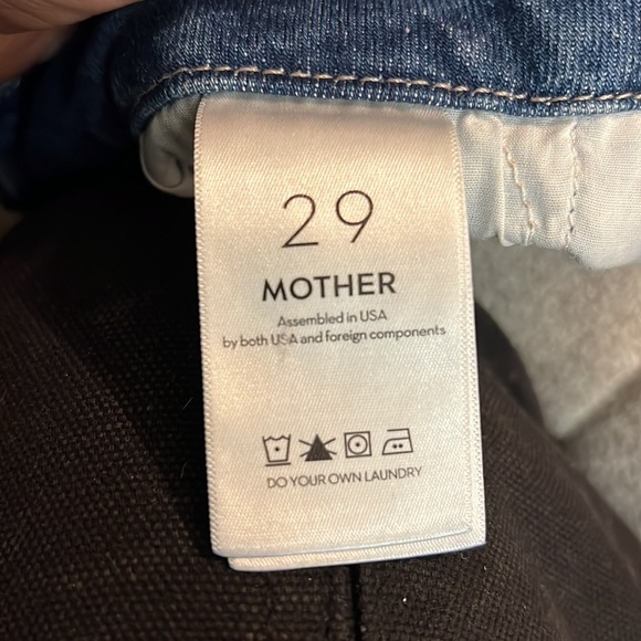 HP🎉!! MOTHER HIGH WAISTED LOOKER ANKLE FRAY 29 - Picture 14 of 16